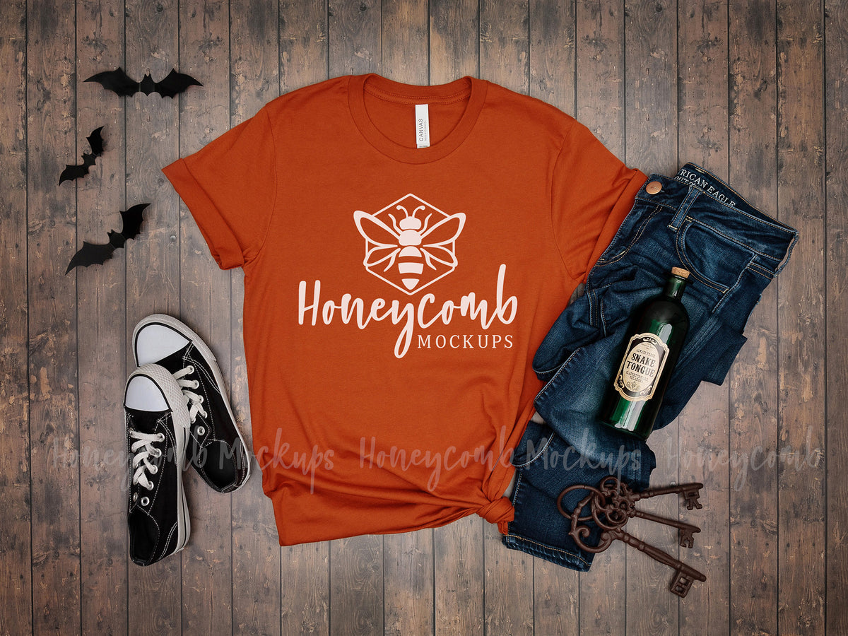 Bella Canvas 3001 T-Shirt | Autumn | Halloween | SKU1940