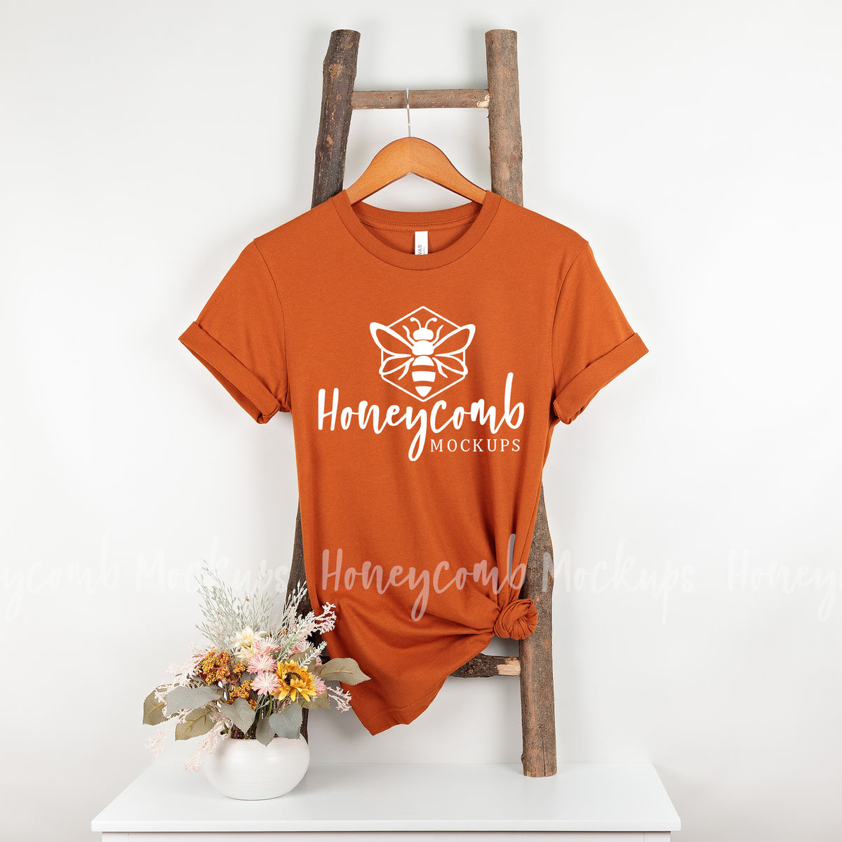Bella Canvas 3001 T-Shirt | Autumn | Hanging | SKU1319