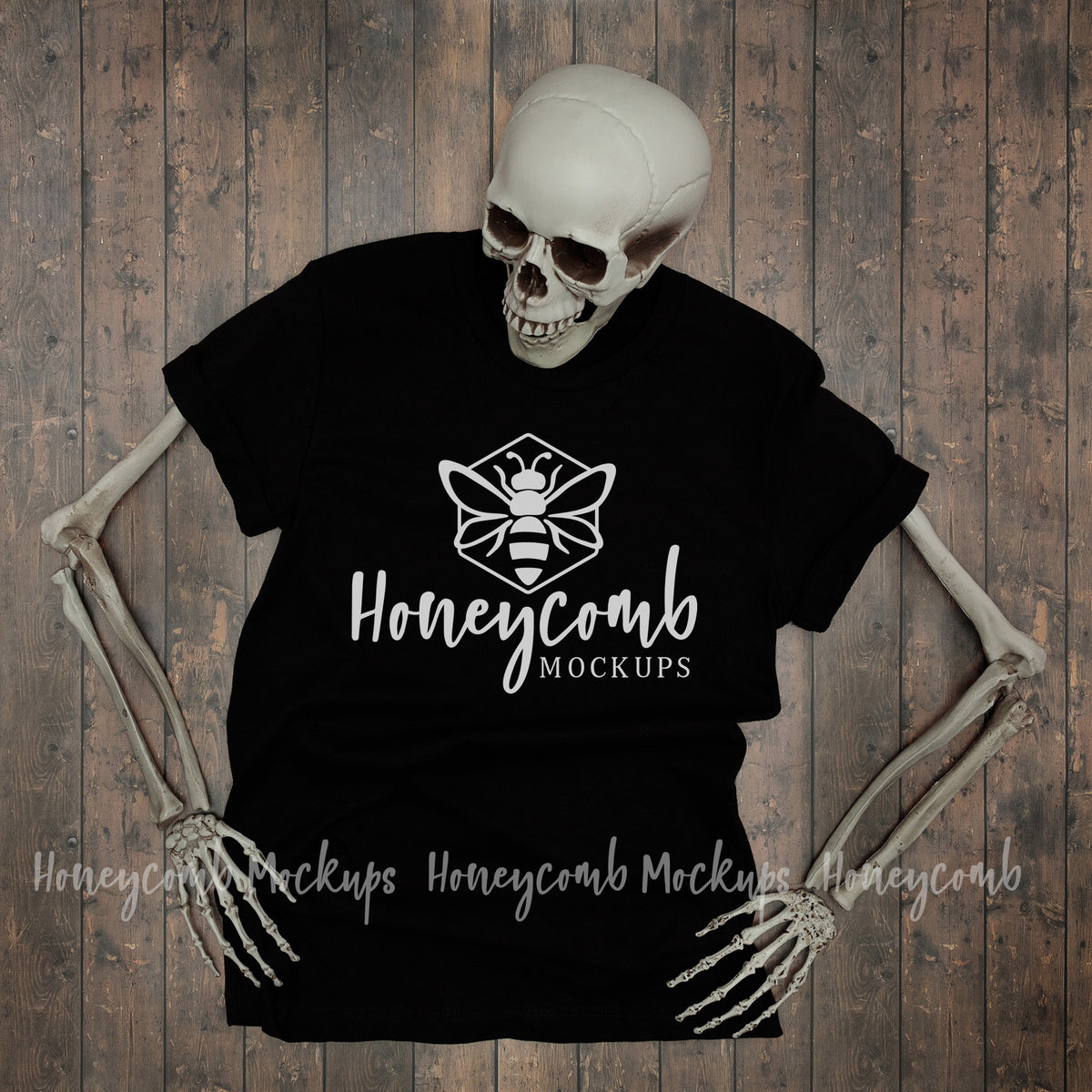 Bella Canvas 3001 T-Shirt | Black | Halloween | SKU2230