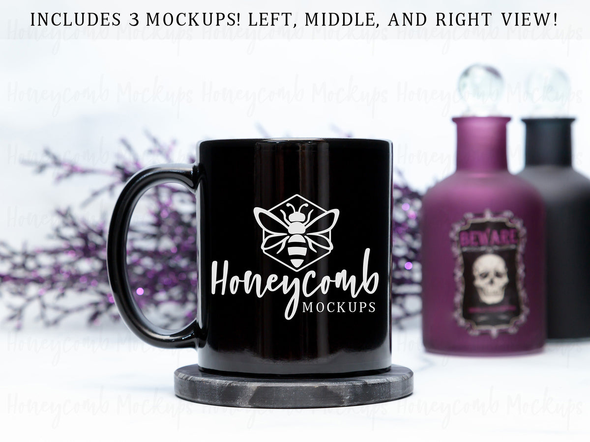 11 Ounce Mug | Black | Halloween | SKU2516