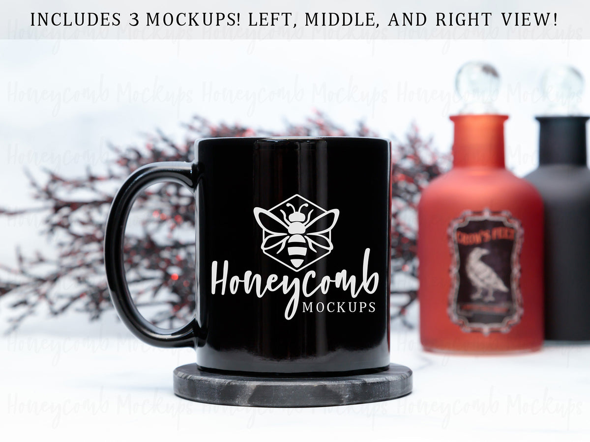 11 Ounce Mug | Black | Halloween | SKU2517