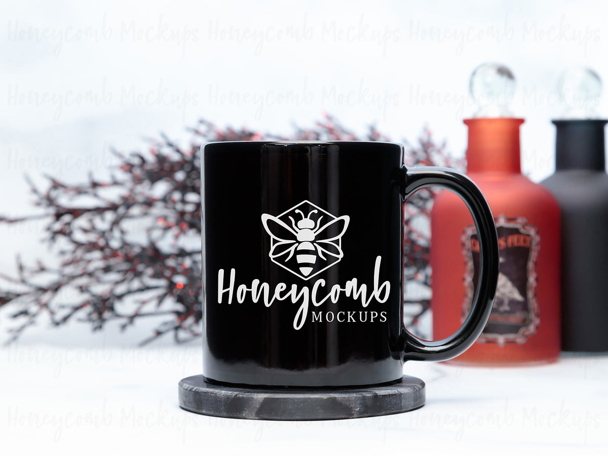 11 Ounce Mug | Black | Halloween | SKU2517