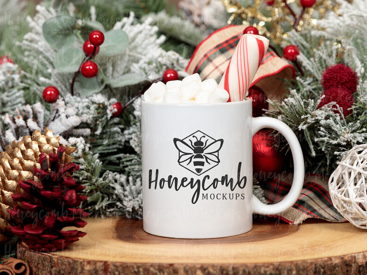 11 Ounce Mug | White | Christmas | SKU2571