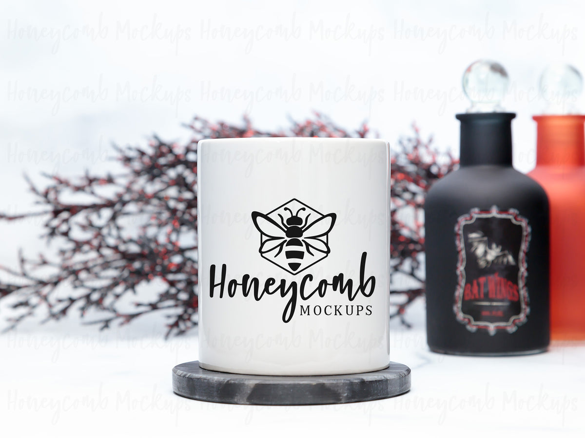11 Ounce Mug | White | Halloween | SKU2522