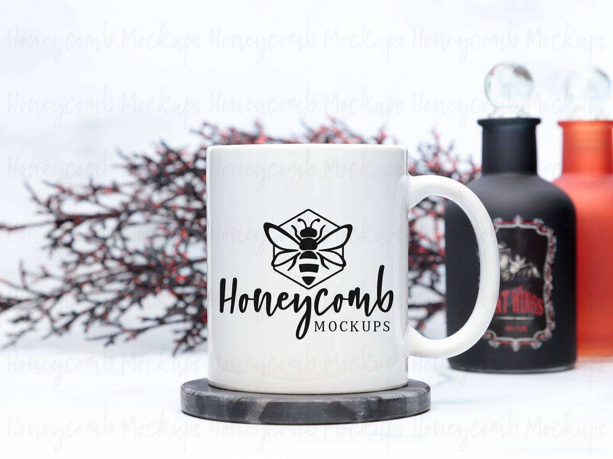 11 Ounce Mug | White | Halloween | SKU2522