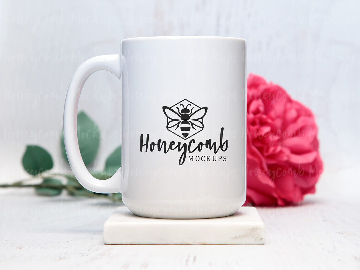 15 Ounce Mug | White | Valentines | SKU2710