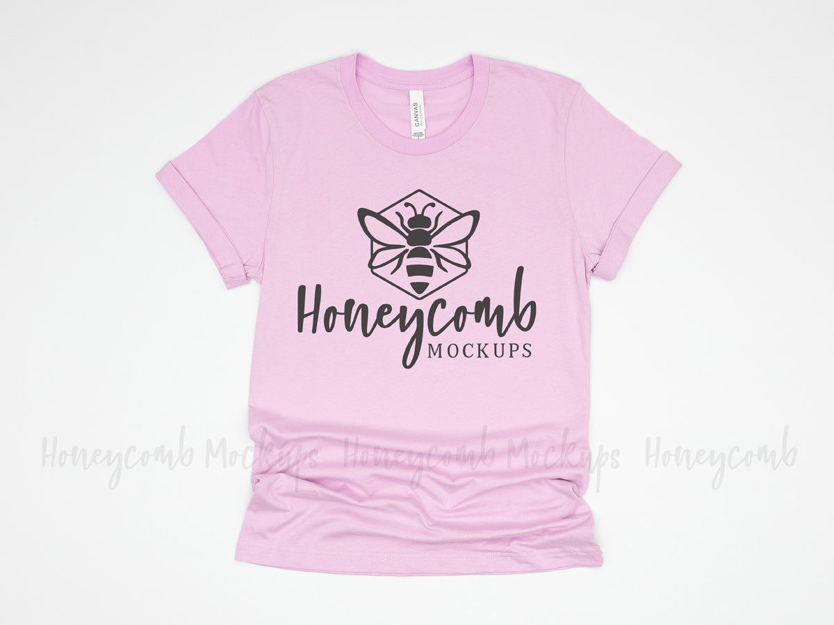 Bella Canvas 3001 T-Shirt | Lilac | SKU1999