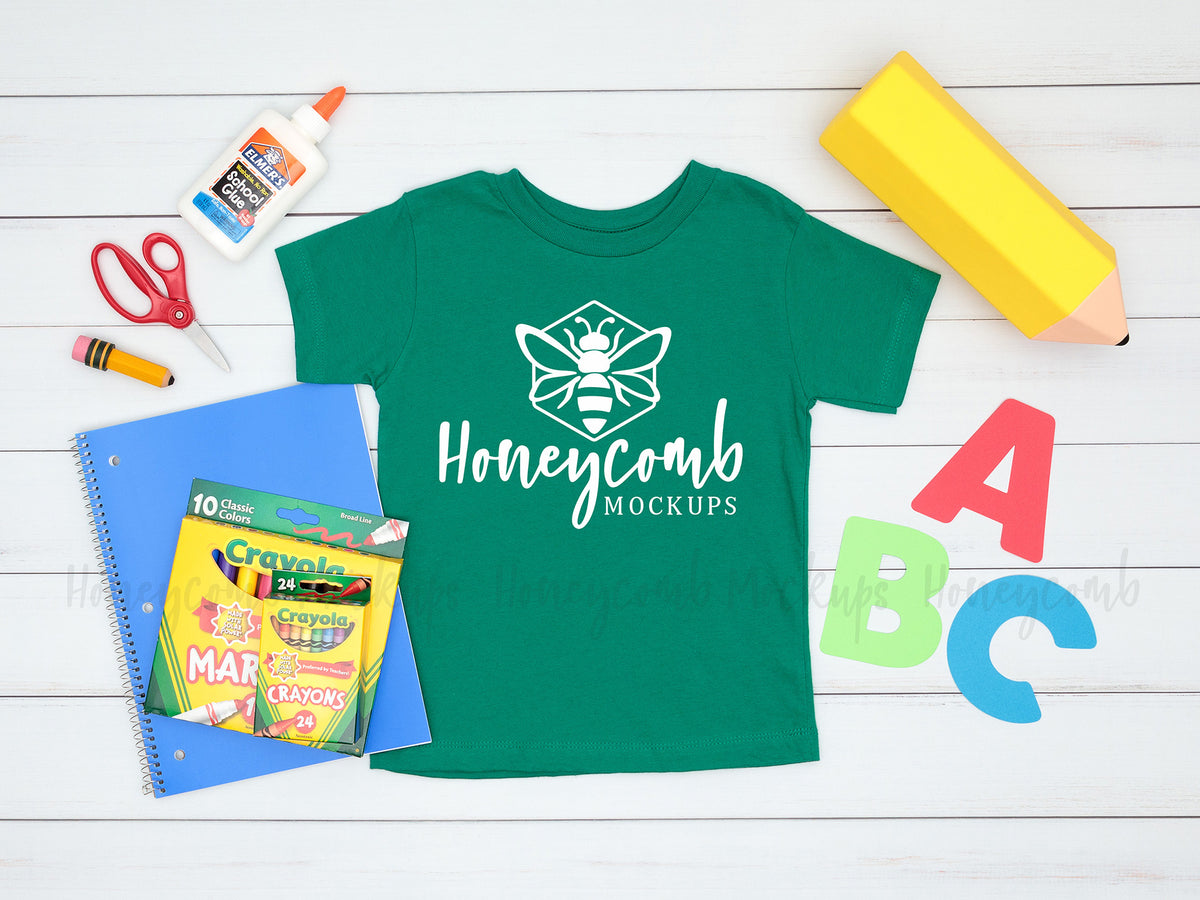 Bella Canvas 3001T T-Shirt | Kelly | SKU2432