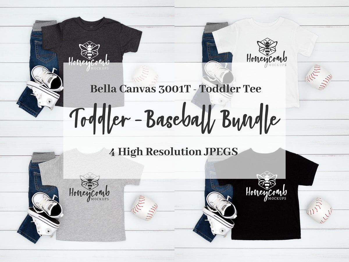 Bella Canvas 3001T Baseball Bundle | Sports | SKU2434