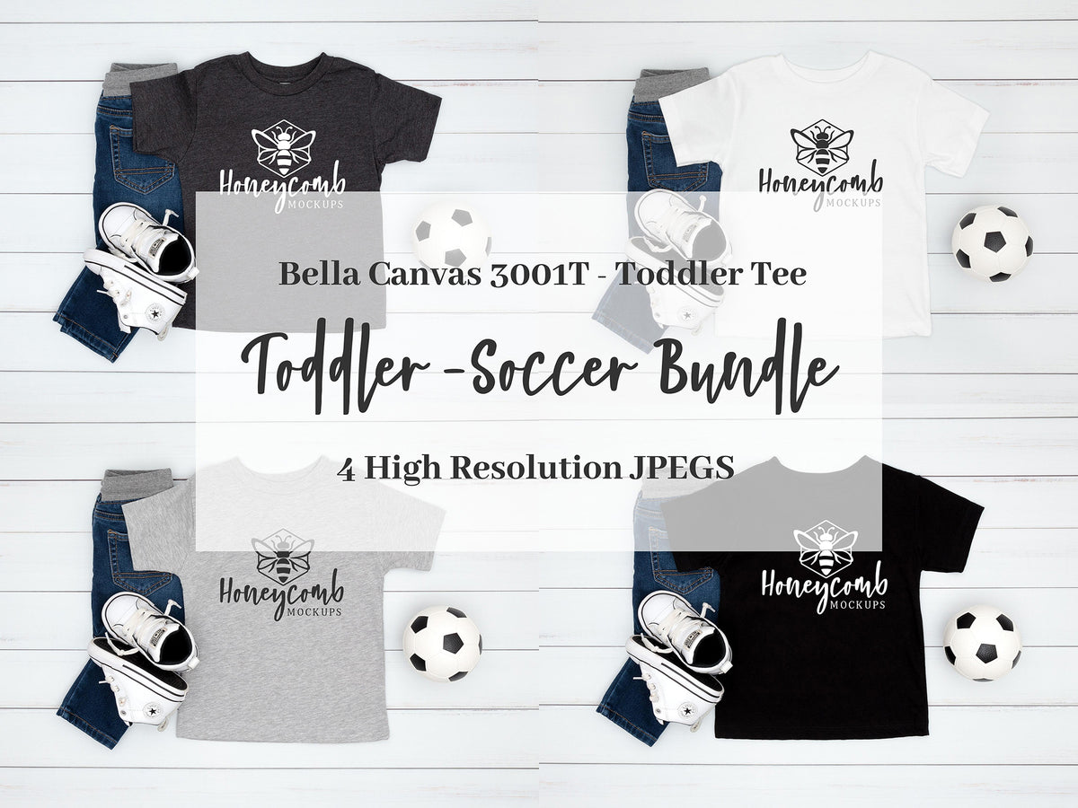 Bella Canvas 3001T Soccer Bundle | Sports | SKU2437