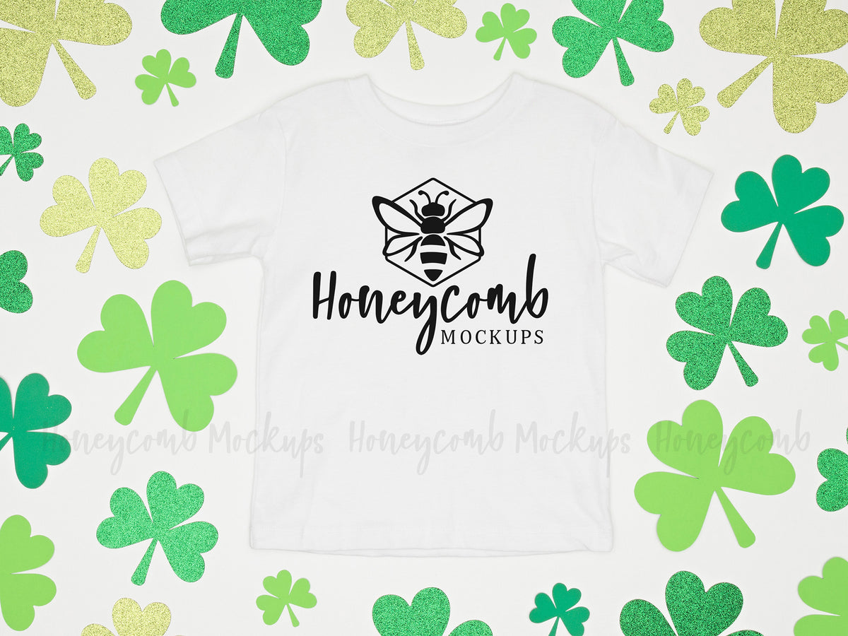 Bella Canvas 3001T T-Shirt | White | St Patricks Day | SKU2049
