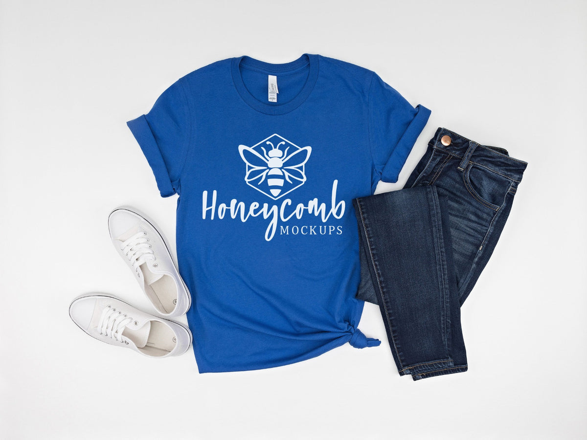 Bella Canvas 3001 T-Shirt | True Royal | SKU1035