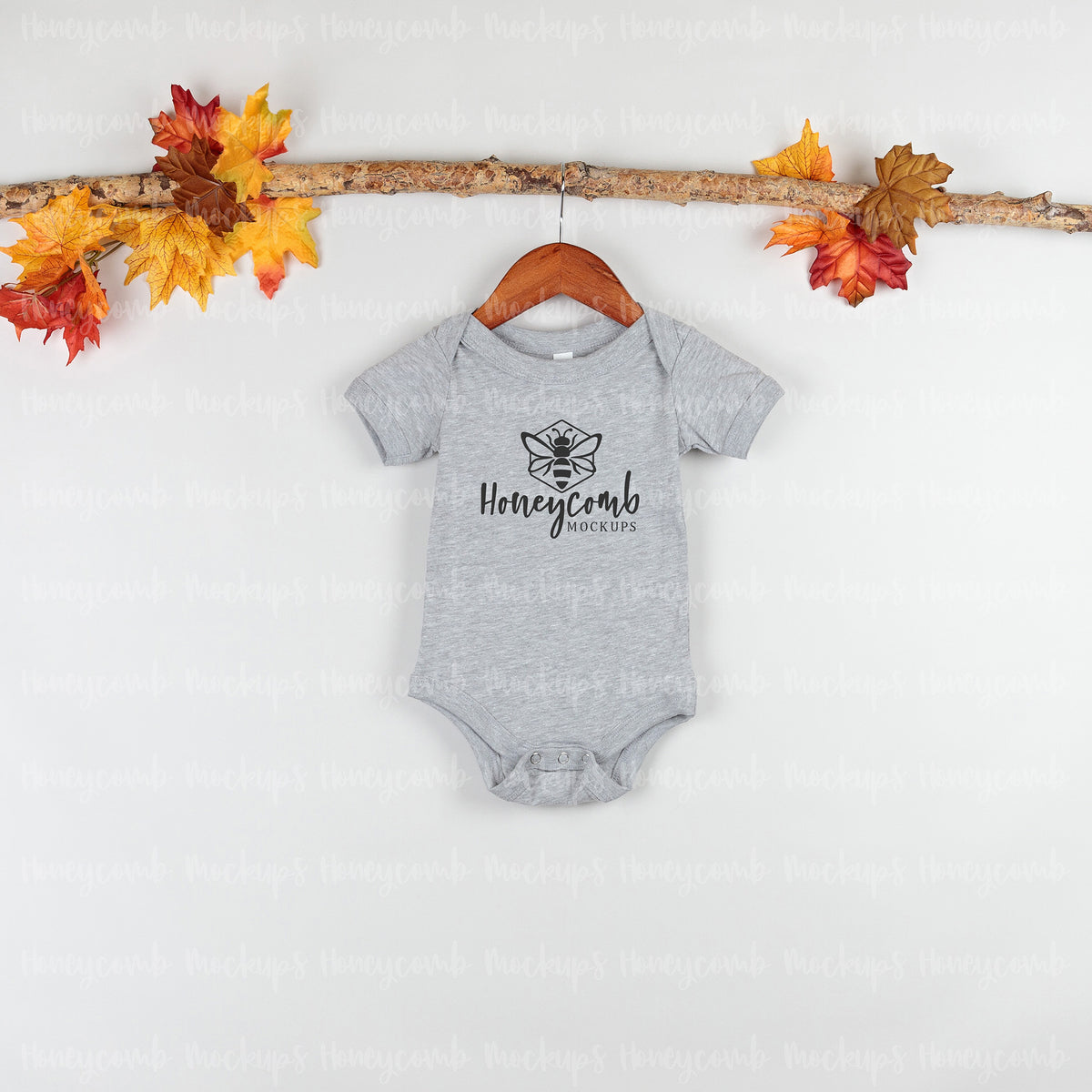 Bella Canvas 100B Bodysuit | Athletic Heather | Fall | SKU1812