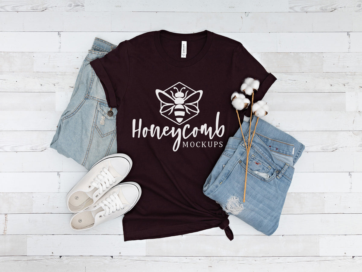 Bella Canvas 3001 T-Shirt | Oxford Black | SKU1589